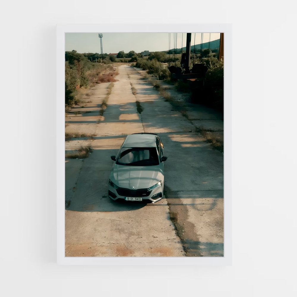 Poster éclatant Octavia RS – affiche Skoda (vue 3)